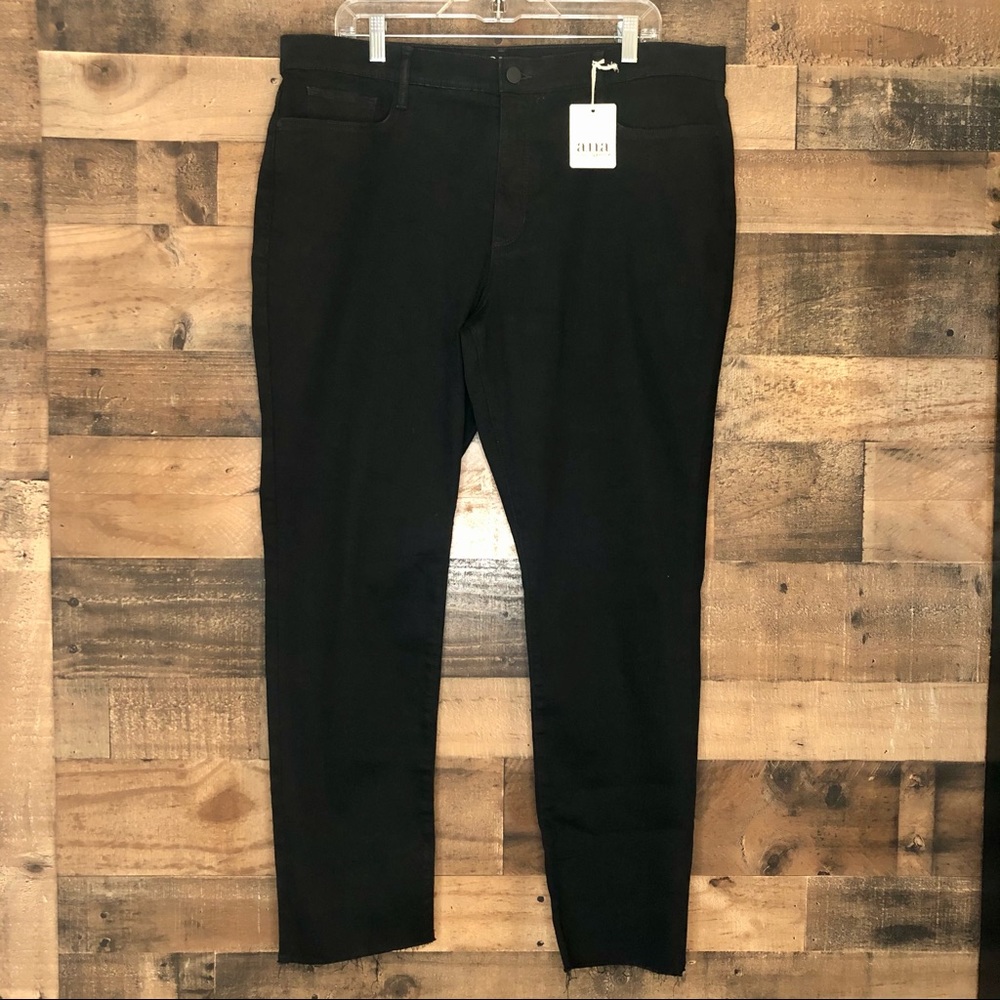 NWT a.n.a. Black High Rise Skinny Jeans